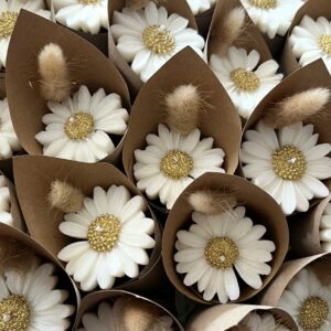 Bouquet cône marguerite
