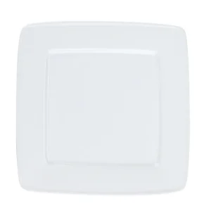 Assiette plate Jazz, 26x26cm